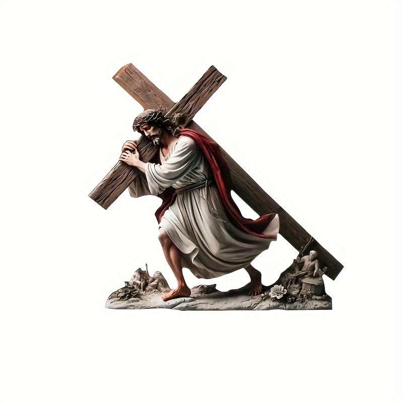 1pc 3pcs Jesus Christian Themed Stickers