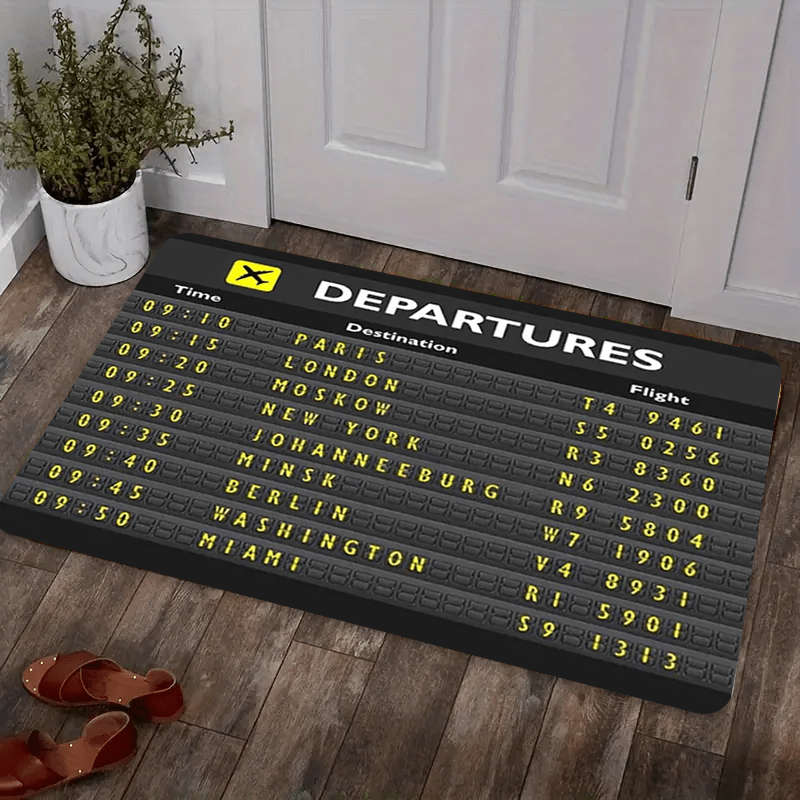 1Pc 15.75x23.62inch 40x60cm Floor Mat