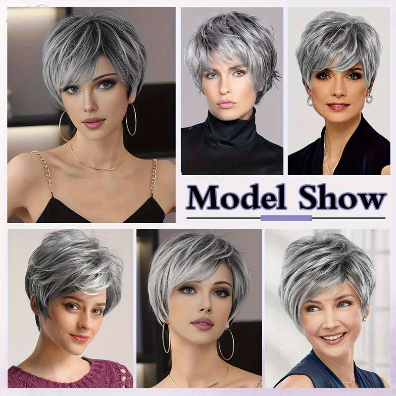 1Pc Golden 15.24cm Fashion Design Wig