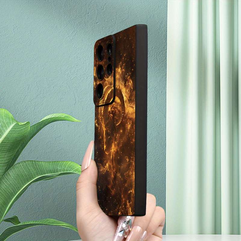 1pc Black For Samsung Galaxy A52 Phone Cases
