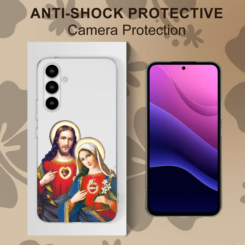 1Ps Transparent For Samsung Galaxy S21 Fe 5G Phone Cases