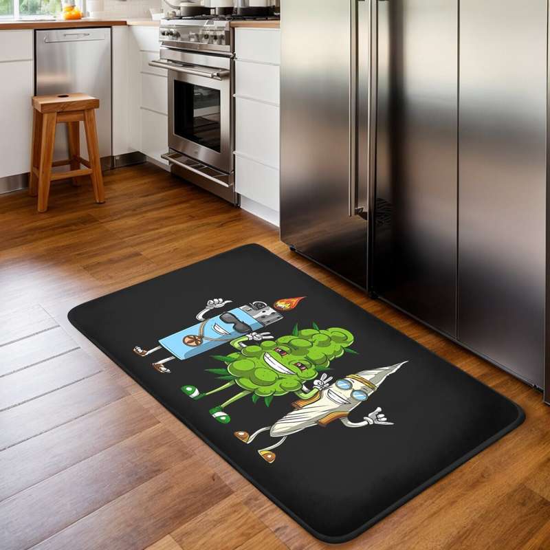 1Pc Art 50x80cm Floor Mat