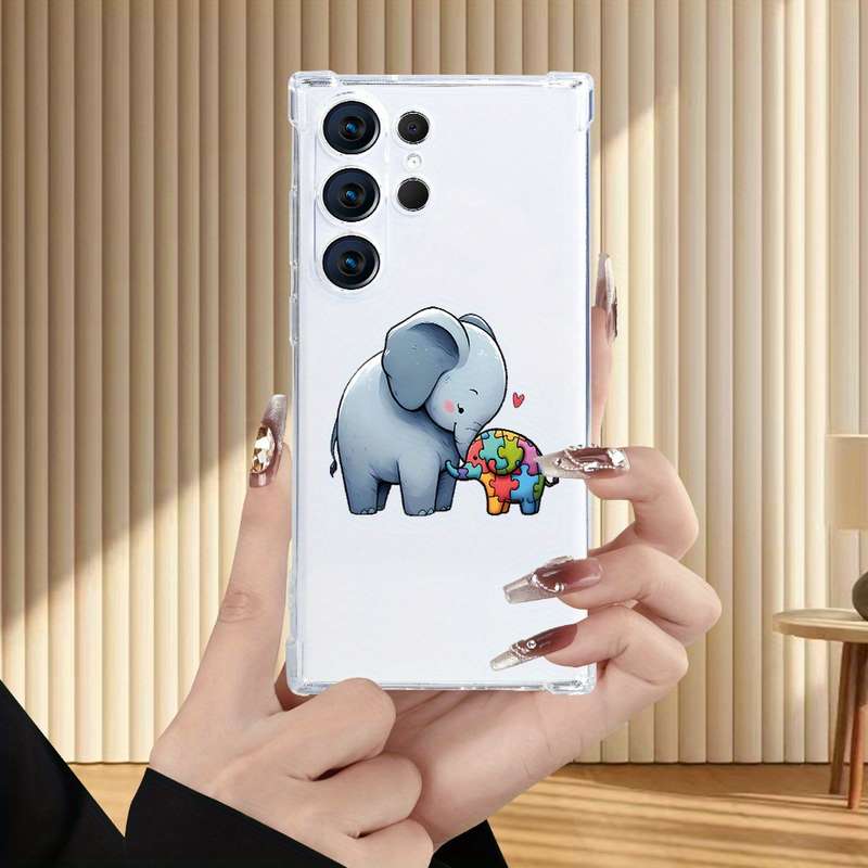 1pc Transparent For Samsung Samsung Galaxy S23 Phone Cases