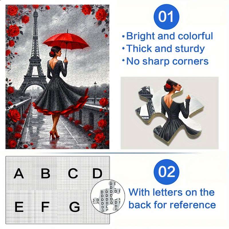 1000 Piece Paper Jigsaw Puzzle For Adults