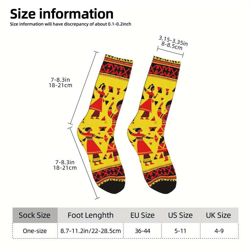 1 Pair Multicolor One Size Socks