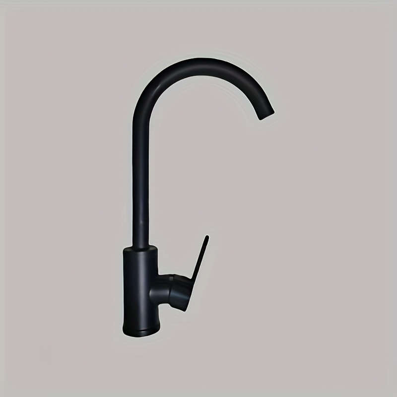 1PC Black Kitchen Faucet Hot And Cold Sink Basin Washbasin Large Curve Multi          function Tap