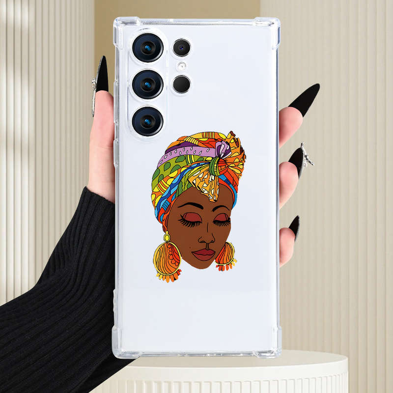 1pc Transparent For Samsung Samsung Galaxy S23 Phone Cases