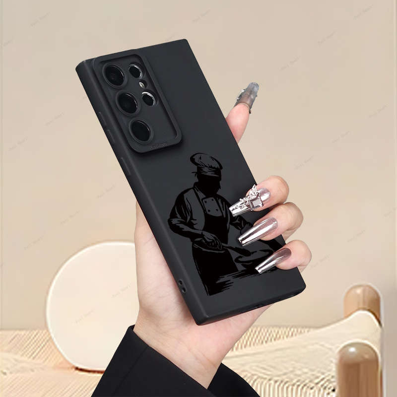 1pc Black For Samsung Galaxy A52 Phone Cases
