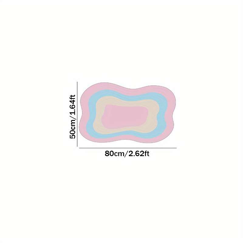1Pc EV696 80x120cm 2.6x3.9ft Floor Mat