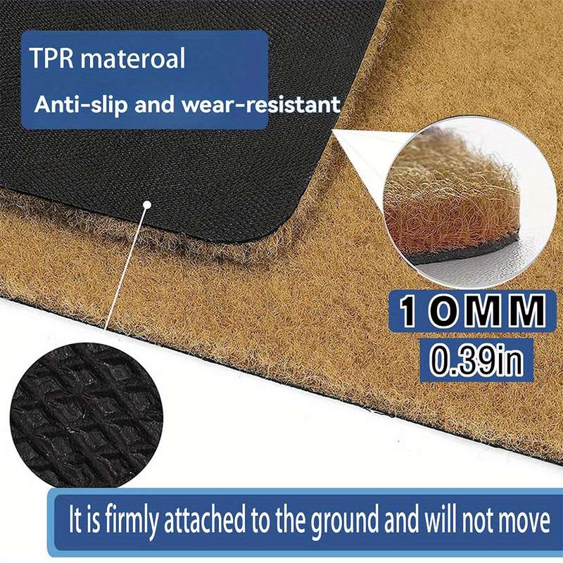 1Pc 17.7x29.5inch 45x75cm Floor Mat