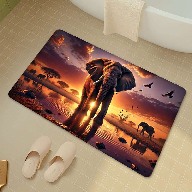 1Pc 20x32inch 50x80cm Floor Mat