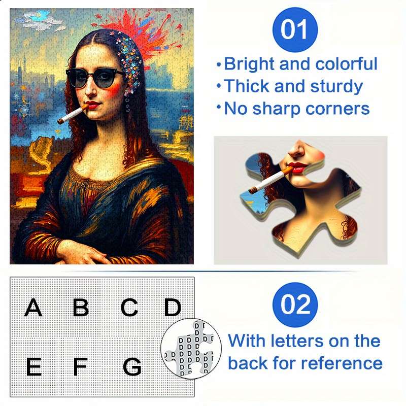 1000 Piece Paper Jigsaw Puzzle For Adults