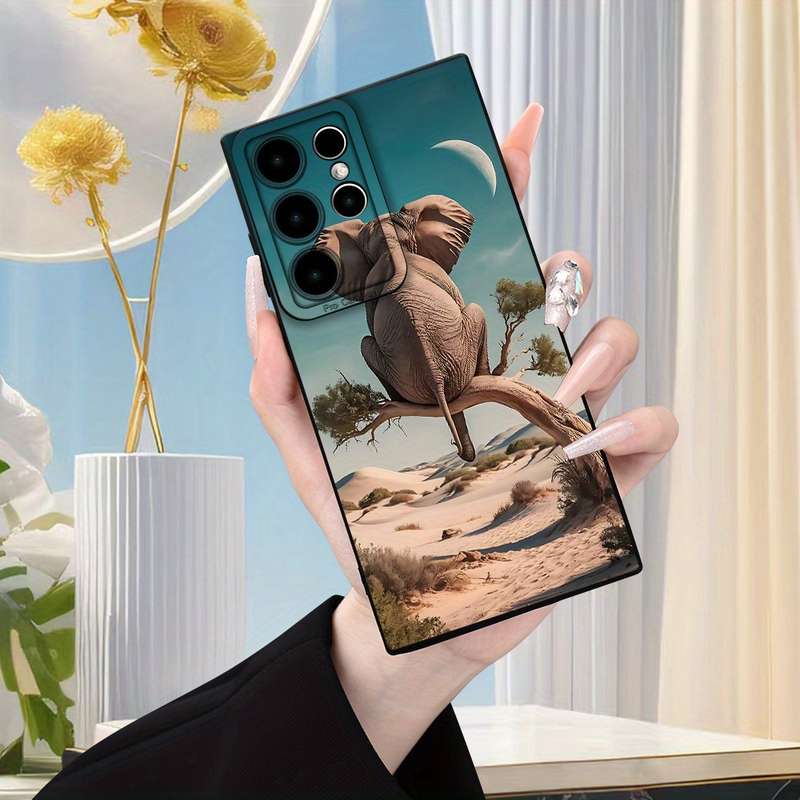 1pc Black For Samsung Galaxy A52 Phone Cases