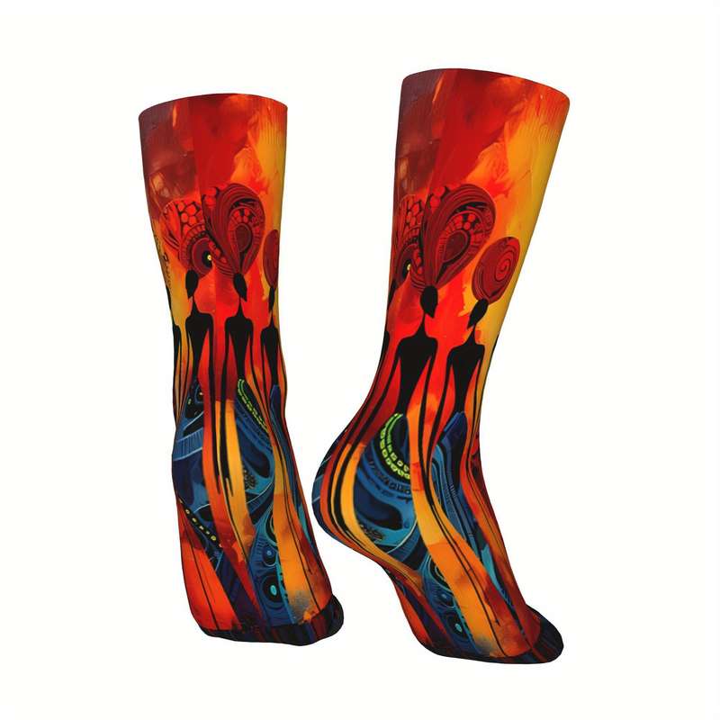 1 Pair Multicolor One Size Socks