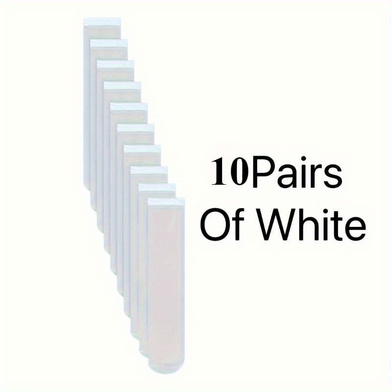 10 Pairs Coffee Color One Size High Elastic Socks