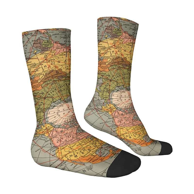 1 Pair Multicolor One Size Socks