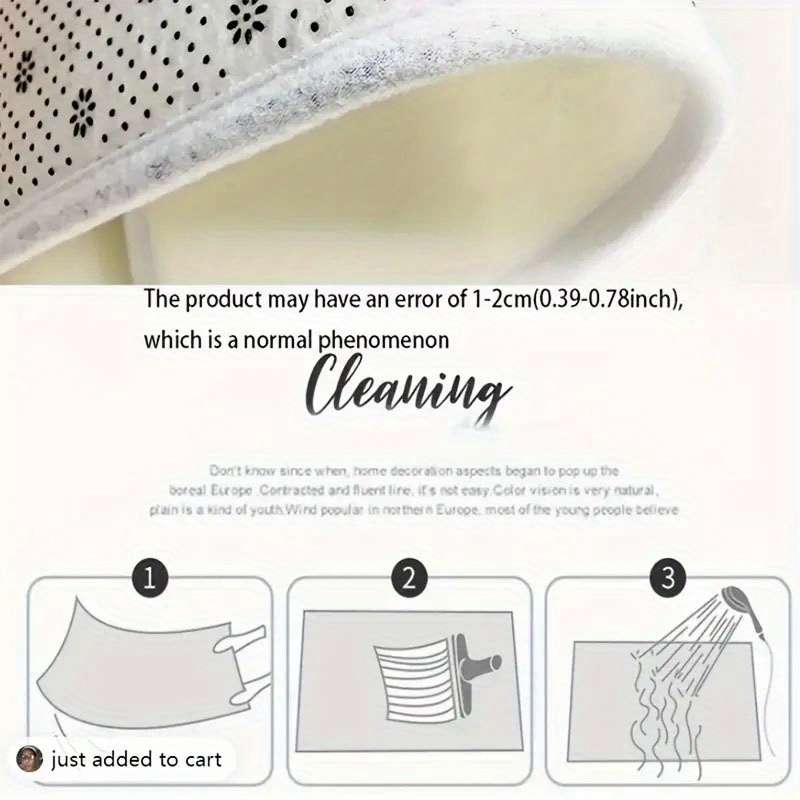 1Pc 17.7x47.3inch 45x120cm Floor Mat