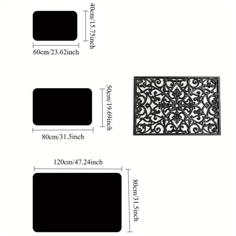 1Pc 50x80cm Floor Mat