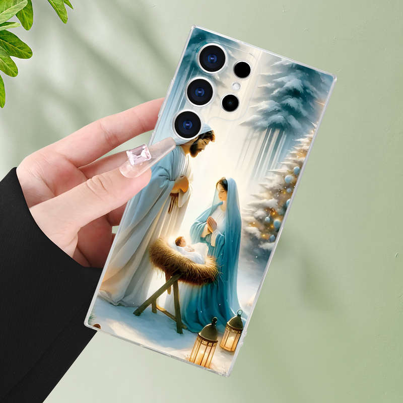 1Ps Transparent For Samsung Galaxy S21 Fe 5G Phone Cases