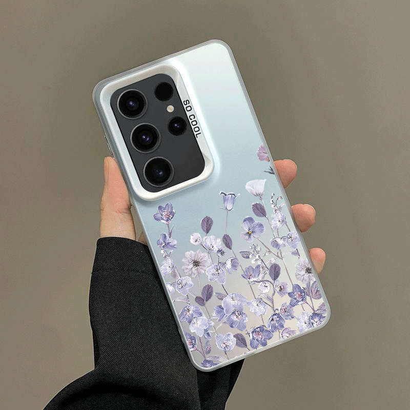 1pc Transparent Grey For Samsung Galaxy S21 FE 5G Phone Cases