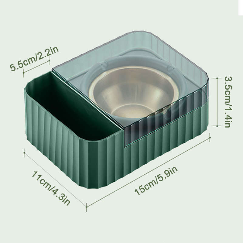 1pc Ashtray Stainless Steel Ashtray Slot Can be hung or placed on the table 3 storage slots