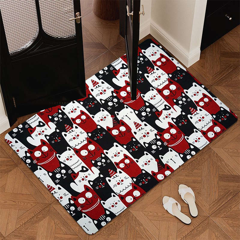 1Pc 60x160cm 23.62x62.99inch Floor Mat