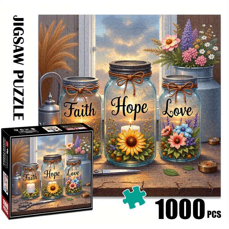 1000 Piece Paper Jigsaw Puzzle For Adults