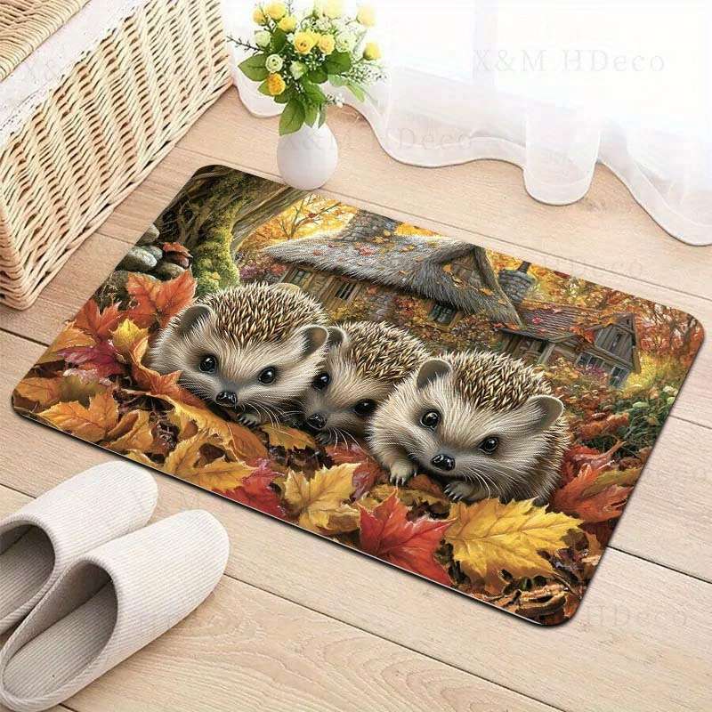 1Pc Yellow 19.69x31.49inch 50x80cm Floor Mat