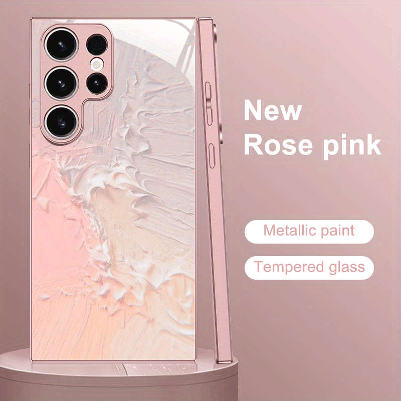 1pc Pink Color For Samsung Samsung Galaxy A25 5G Phone Cases