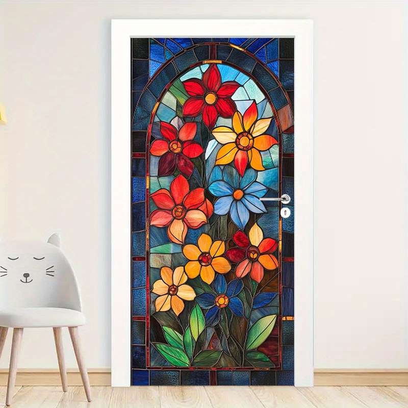 1pc 95.0x209.8cm Jesus Christian Themed Stickers