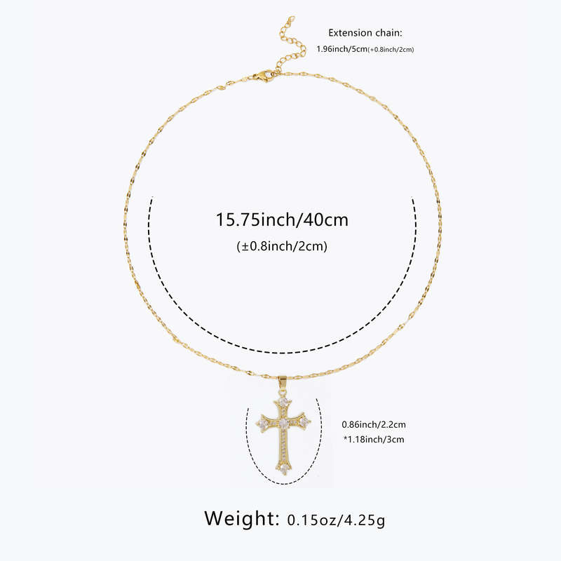 1 Piece Golden Jesus Theme Pendant