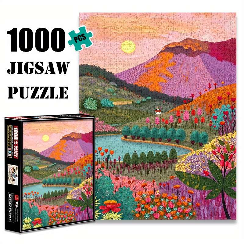 1000 Piece Paper Jigsaw Puzzle For Adults