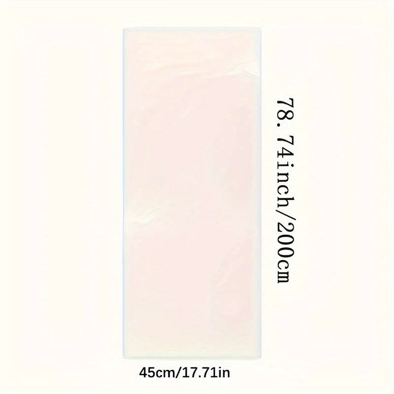 1pc 2m Long Invisible Kitchen Oil-Proof Film High-Temperature Resistant Static Cling Plastic Pro
