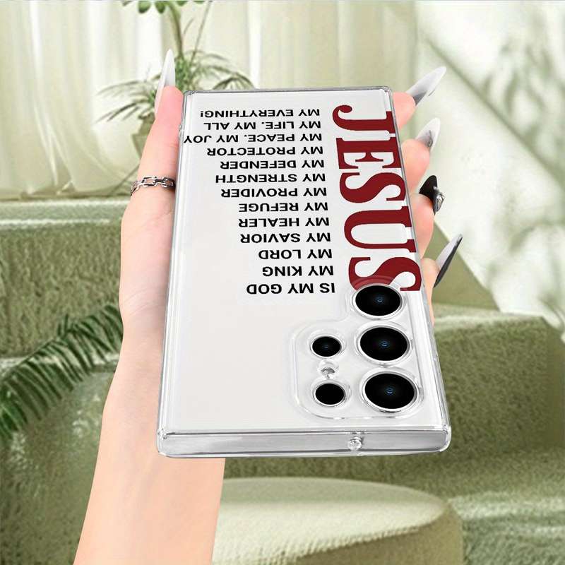 1Ps Transparent For Samsung Galaxy S21 Fe 5G Phone Cases