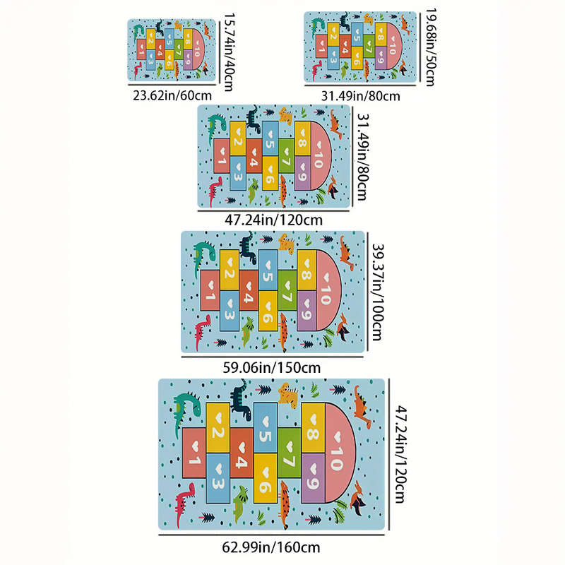 1Pc 40x60cm Floor Mat