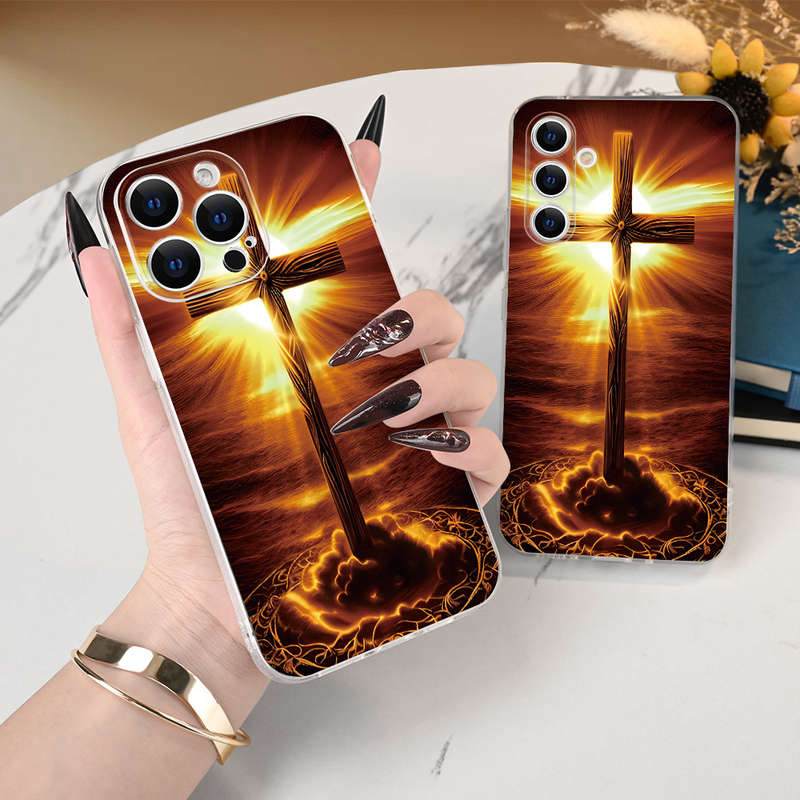 1Ps Transparent For Samsung Galaxy S21 Fe 5G Phone Cases