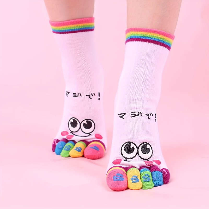 1 Pair White One Size Socks