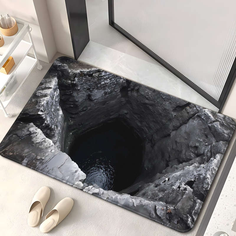 1Pc 15.75x23.62inch 40x60cm Floor Mat