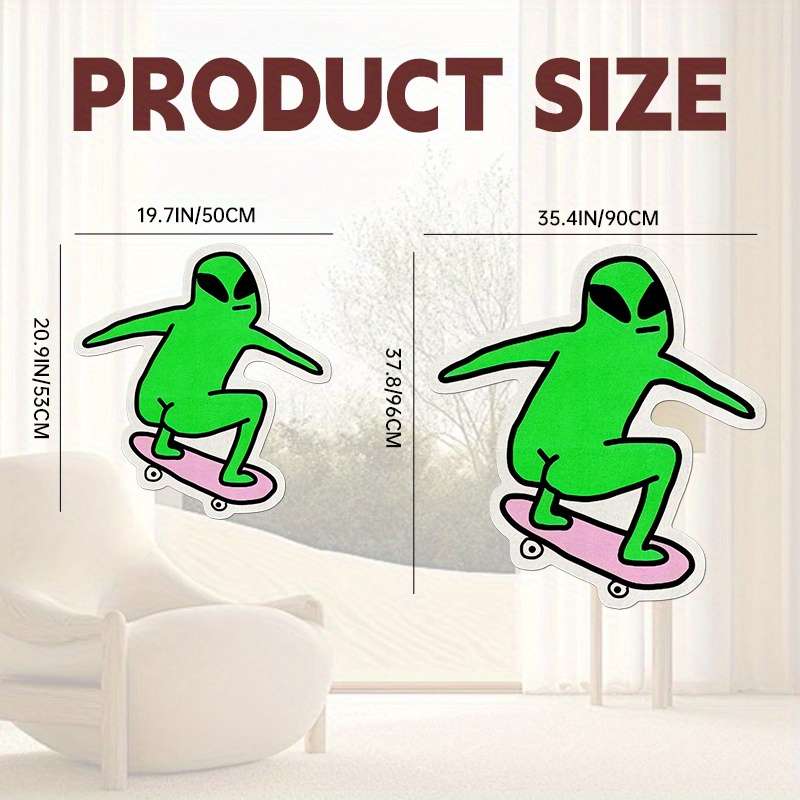 1Pc 19.7x20.9inch 50x53cm Floor Mat