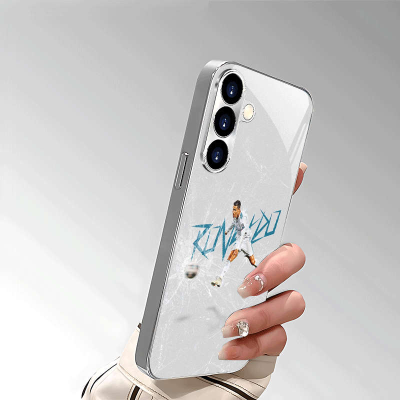 1pc  silvery  For Samsung Galaxy Note 10+ Phone Cases