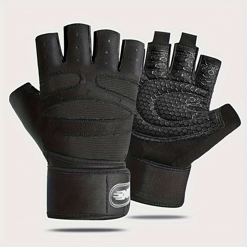 1 Pair Black Size XL Outdoor Sports Gloves