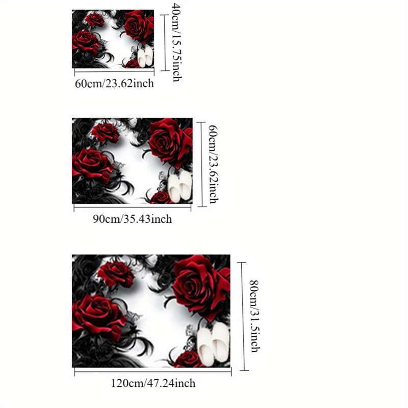 1Pc 60x90cm Floor Mat