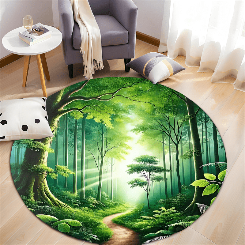 1Pc 39.4x39.4inch 100x100cm Floor Mat