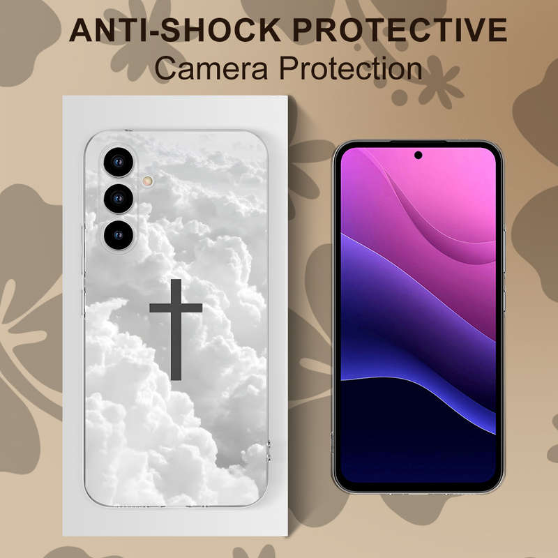 1Ps Transparent For Samsung Galaxy S21 Fe 5G Phone Cases