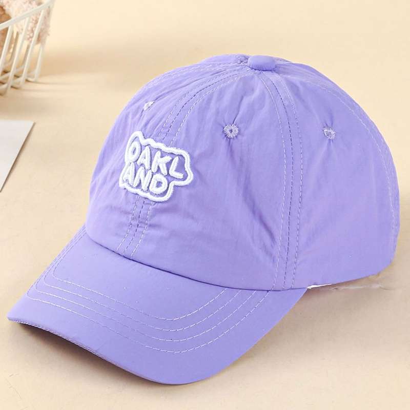 1pc Baseball Cap Spring And Autumn Style 3~7 Years Old Neutral Fashion Quick-Drying Breathable
