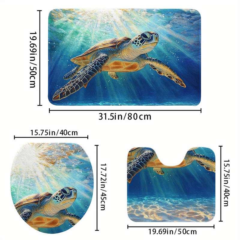 1Pc Imitation Cashmere 40x45cm Floor Mat