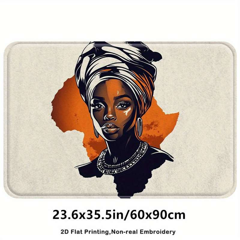 1Pc 23.6x35.5inch 60x90cm Floor Mat