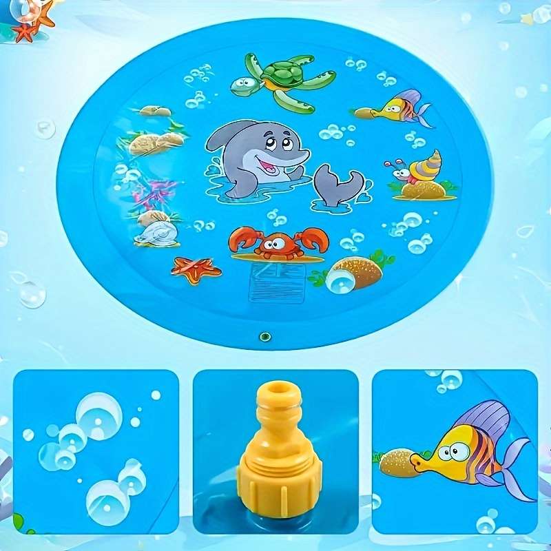 1piece Xl Splash Mat Cooling Pad