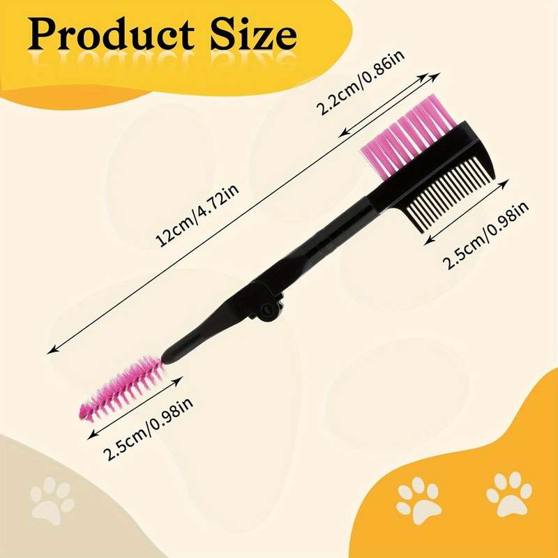 1pc Yellow Pet Comb