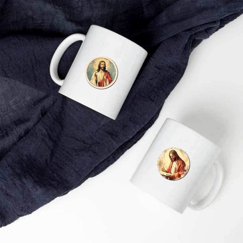 1pc  Jesus Christian Themed Stickers